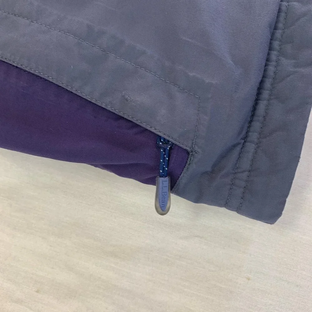 🌎🌎🌎 L.L.BEAN BOYS HOODED NYLON JACKET COAT SIZE 5-6 🌎🌎🌎